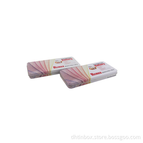 battery tin, commercial battery packing box, button cell storage case